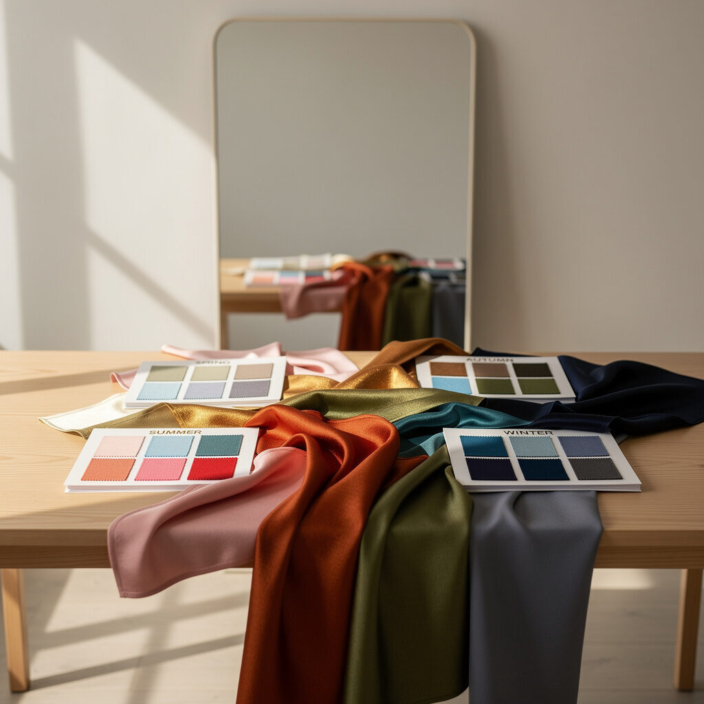 Welche Farben passen zu Frühling, Sommer, Herbst und Winter? Den Farbtyp bestimmen – ElisabethConcept