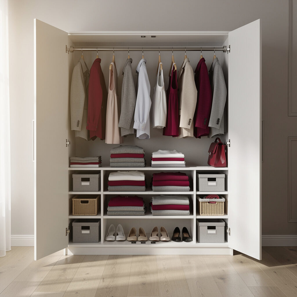Garderobenorganisation – der Kleiderschrank, der endlich funktioniert – ElisabethConcept